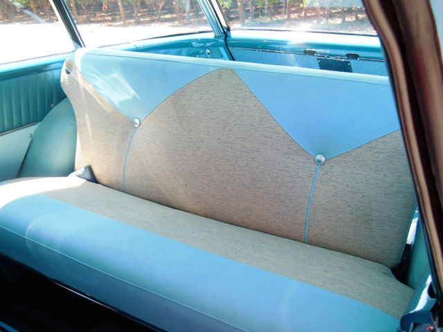 1956 Harbor Blue over Nassau Blue Chevrolet Bel Air/150/210 Wagon