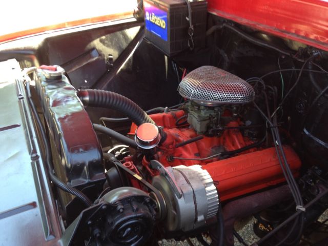 1956 Red Chevrolet Other Pickups 6' SHORT BED PICK UP