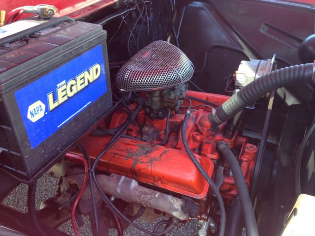 1956 Red Chevrolet Other Pickups 6' SHORT BED PICK UP