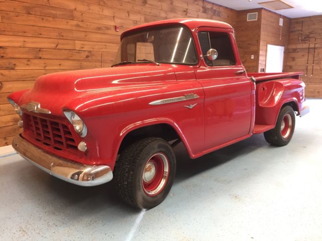 1956 Red Chevrolet Other Pickups 6' SHORT BED PICK UP