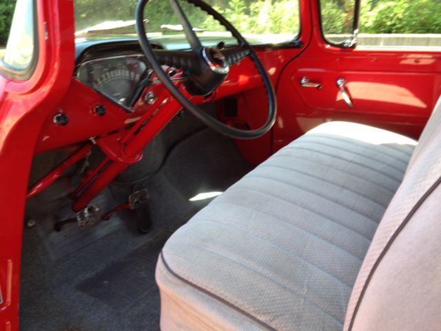 1956 Red Chevrolet Other Pickups 6' SHORT BED PICK UP