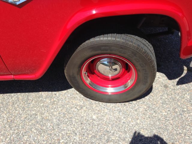 1956 Red Chevrolet Other Pickups 6' SHORT BED PICK UP