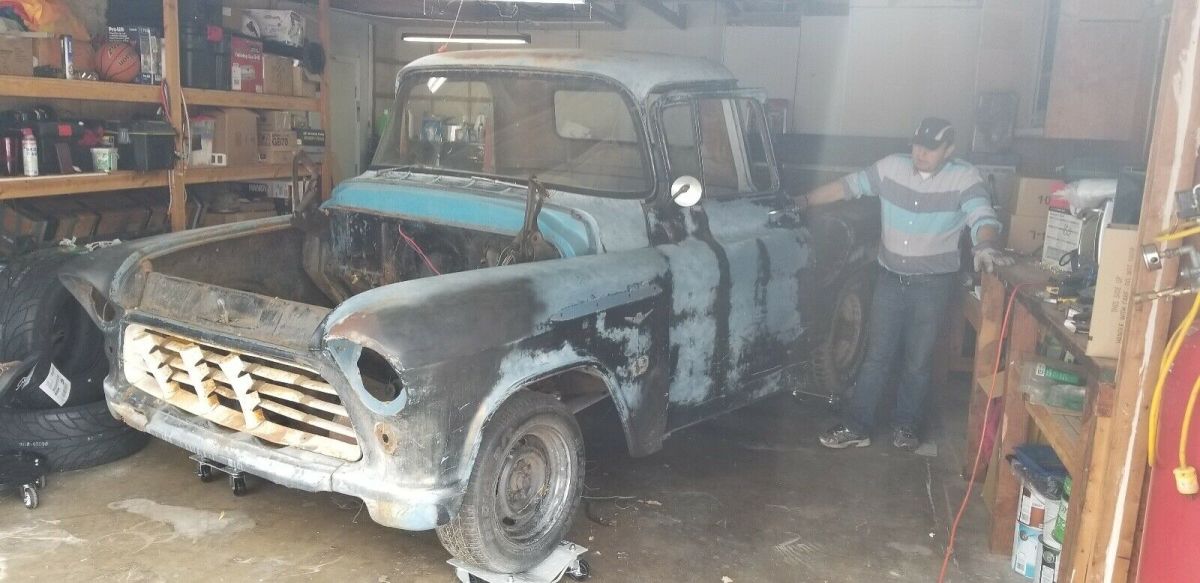 1975 Blue Chevrolet Pickup Pickup