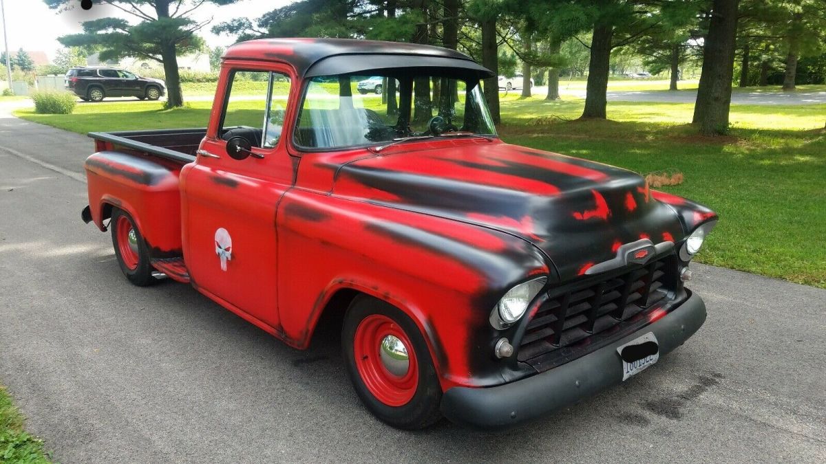 1956 Red Chevrolet Pickup Pickup