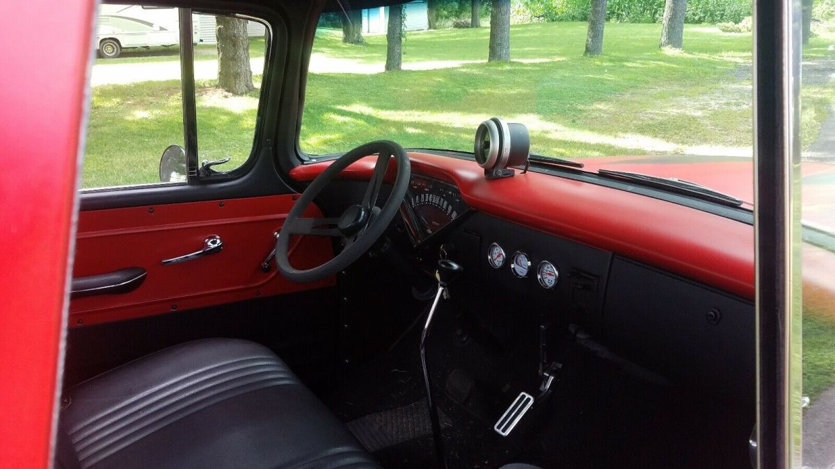 1956 Red Chevrolet Pickup Pickup