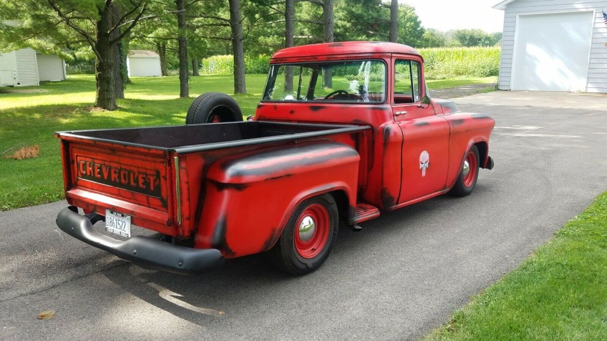 1956 Red Chevrolet Pickup Pickup