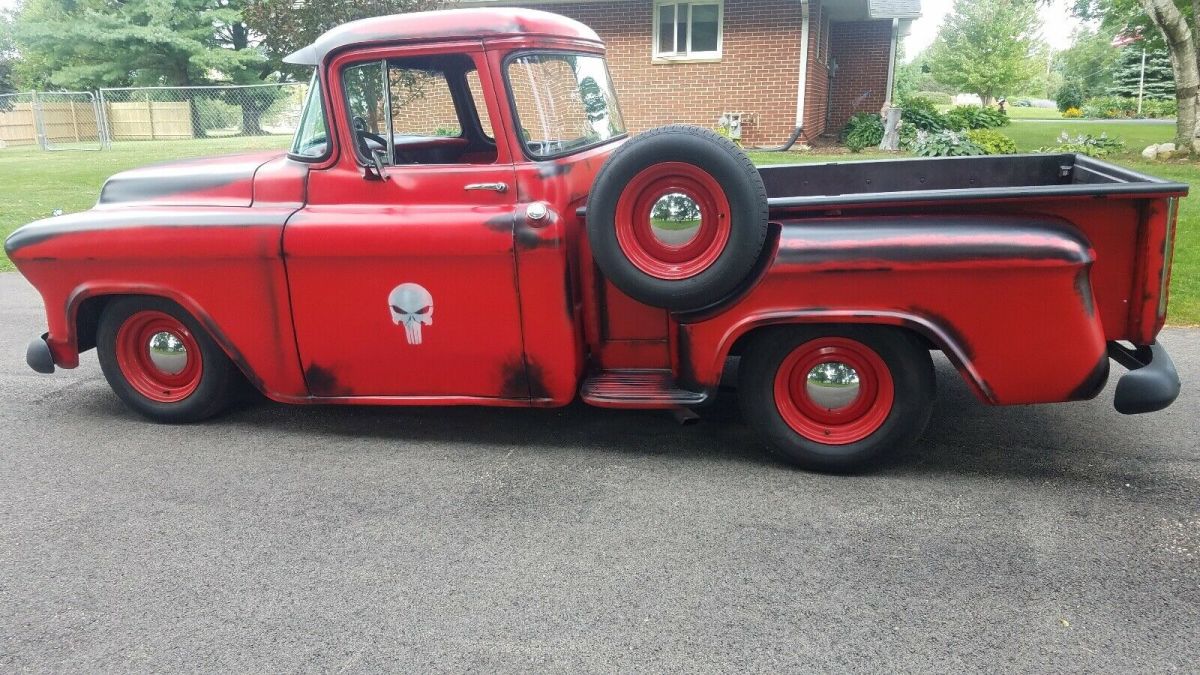 1956 Red Chevrolet Pickup Pickup