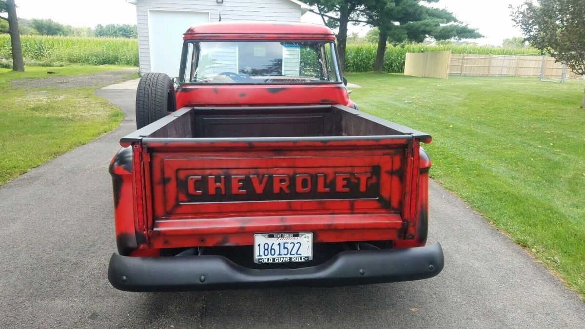 1956 Red Chevrolet Pickup Pickup