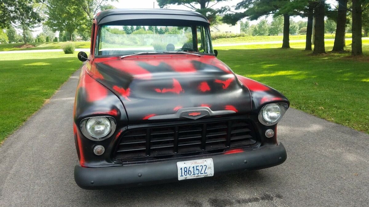 1956 Red Chevrolet Pickup Pickup