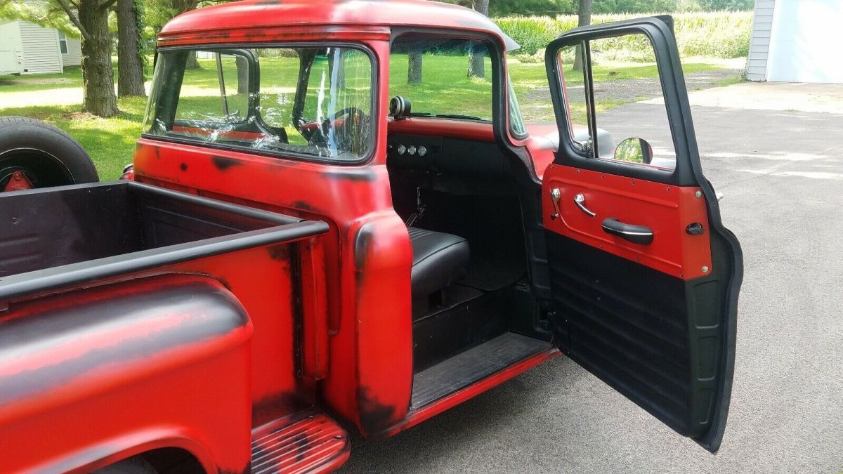 1956 Red Chevrolet Pickup Pickup