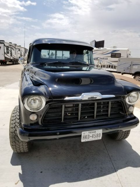 1956 Black Chevrolet Other Pickups Cab & Chassis