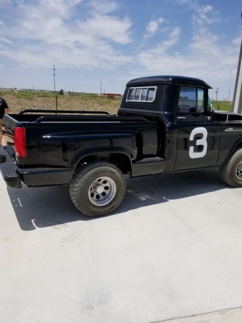 1956 Black Chevrolet Other Pickups Cab & Chassis