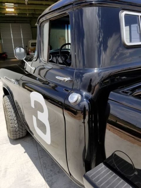 1956 Black Chevrolet Other Pickups Cab & Chassis