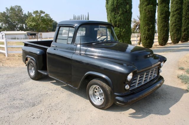 1956 Black Chevrolet Other Pickups Standard Cab Pickup