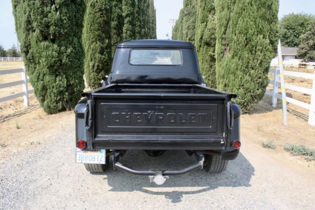 1956 Black Chevrolet Other Pickups Standard Cab Pickup