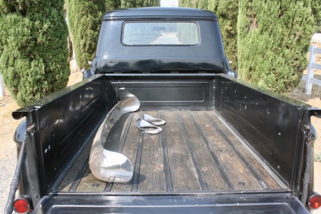 1956 Black Chevrolet Other Pickups Standard Cab Pickup