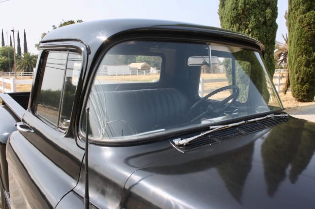 1956 Black Chevrolet Other Pickups Standard Cab Pickup