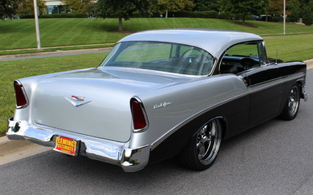 1956 Black Chevrolet Bel Air/150/210 Coupe