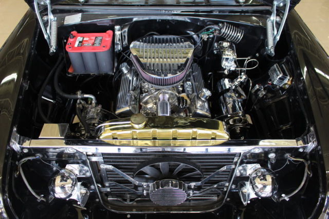 1956 Black Chevrolet Bel Air/150/210 Coupe