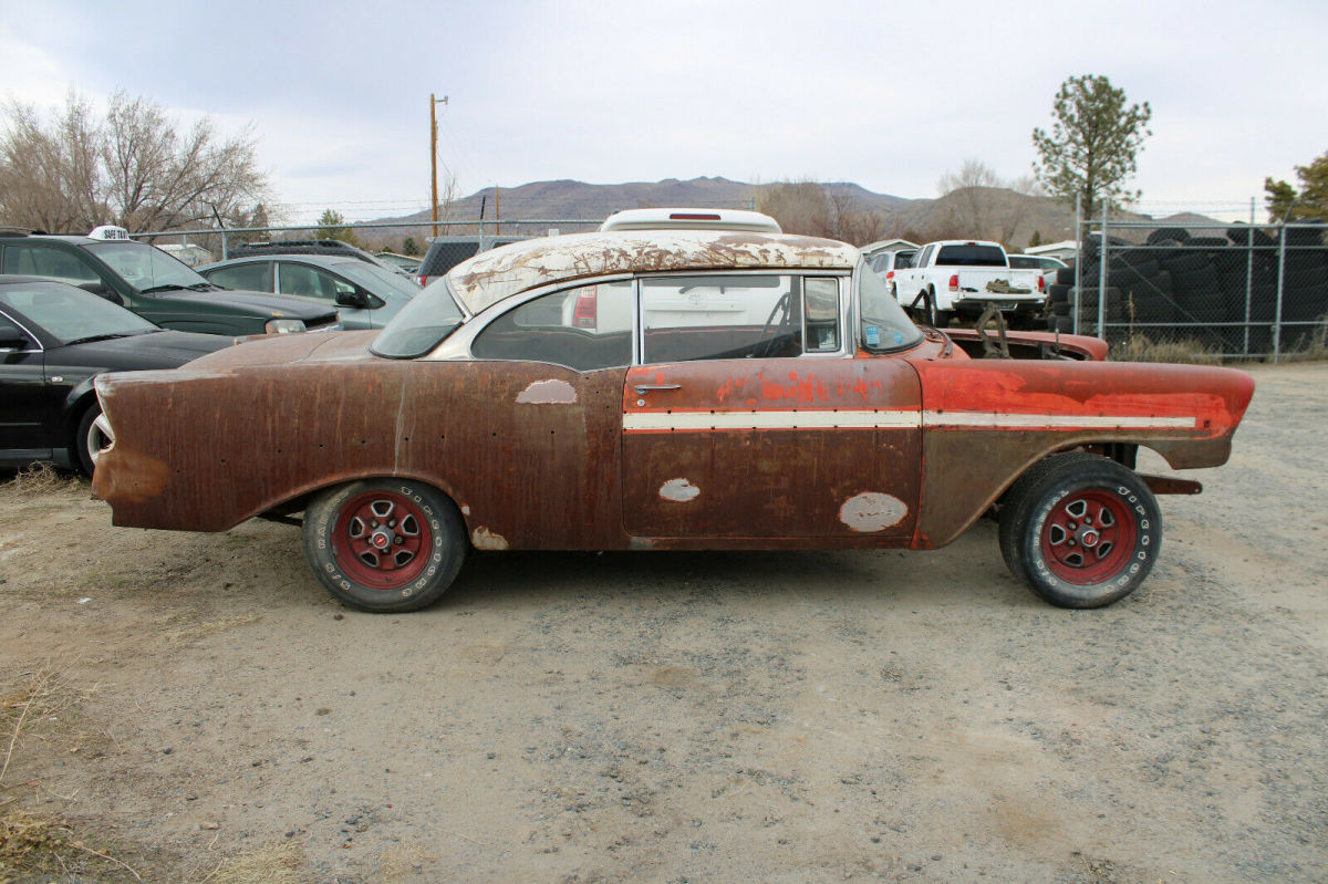 1956 Green Chevrolet Bel Air/150/210 Sedan