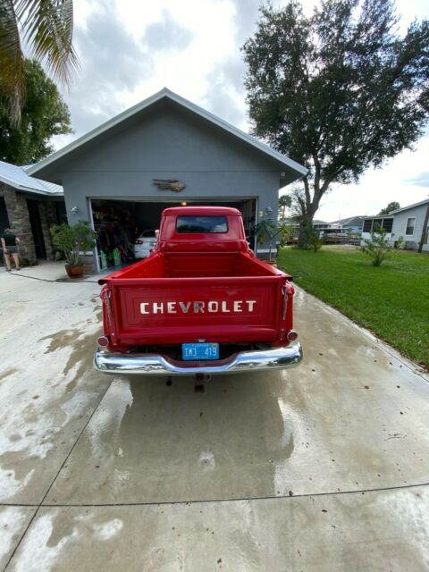1956 Red Chevrolet Other Pickups Standard Cab Pickup