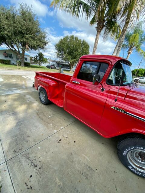 1956 Red Chevrolet Other Pickups Standard Cab Pickup