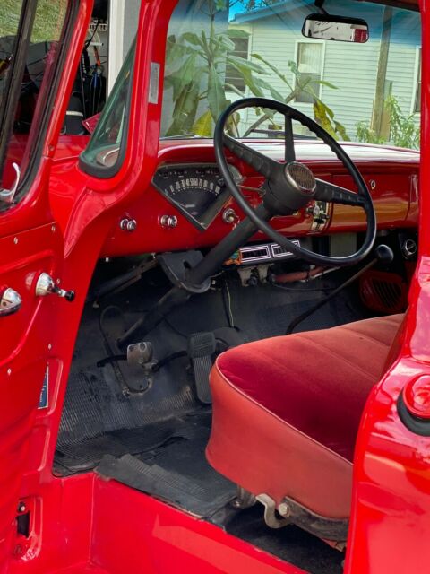1956 Red Chevrolet Other Pickups Standard Cab Pickup