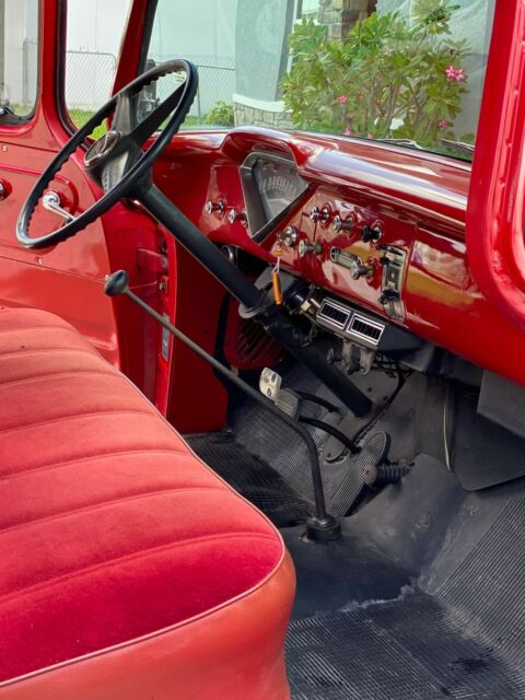 1956 Red Chevrolet Other Pickups Standard Cab Pickup