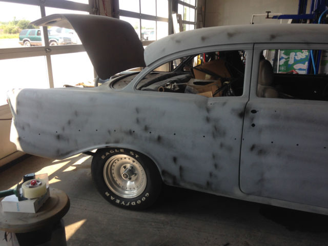 1956 Primer Chevrolet Bel Air/150/210 Sedan