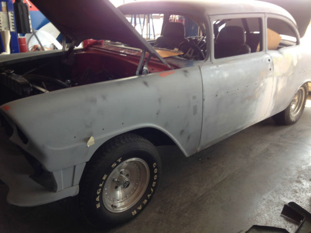1956 Primer Chevrolet Bel Air/150/210 Sedan