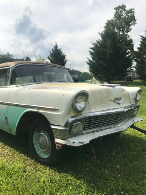 1956 Green Chevrolet Bel Air/150/210 Wagon