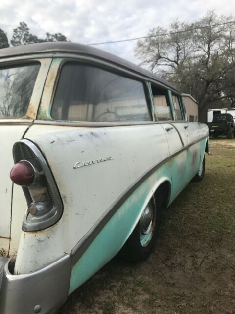 1956 Green Chevrolet Bel Air/150/210 Wagon