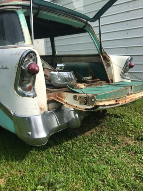 1956 Green Chevrolet Bel Air/150/210 Wagon