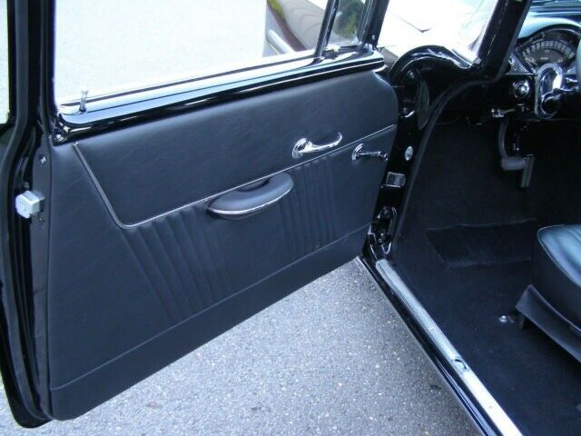 1956 Black Chevrolet Bel Air/150/210 Sedan