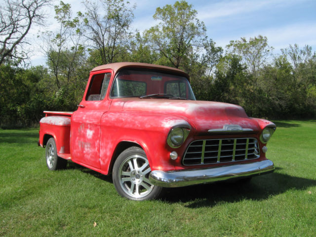 1956 Red Chevrolet Other Pickups Standard Cab Pickup
