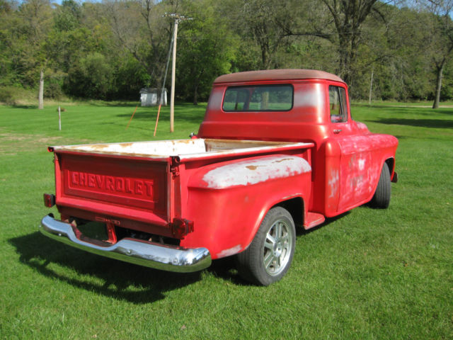 1956 Red Chevrolet Other Pickups Standard Cab Pickup