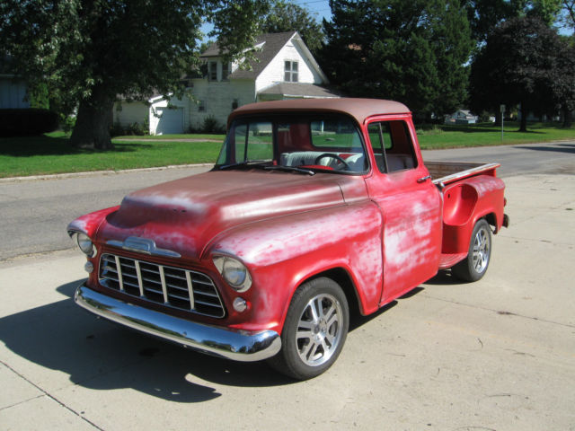1956 Red Chevrolet Other Pickups Standard Cab Pickup