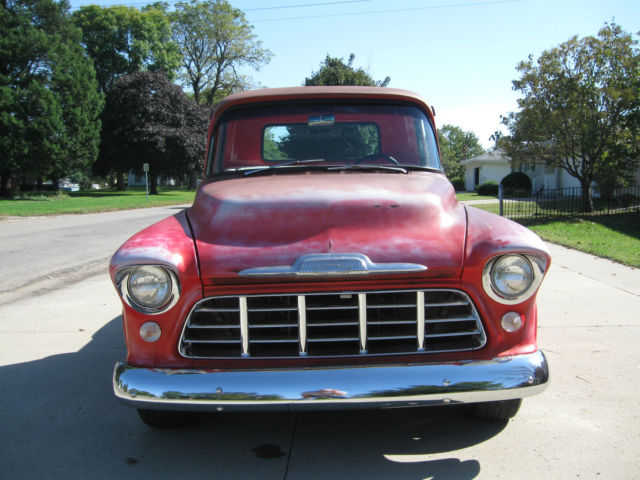1956 Red Chevrolet Other Pickups Standard Cab Pickup