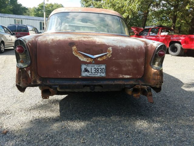 1956 Brown Chevrolet Bel Air/150/210 Sedan