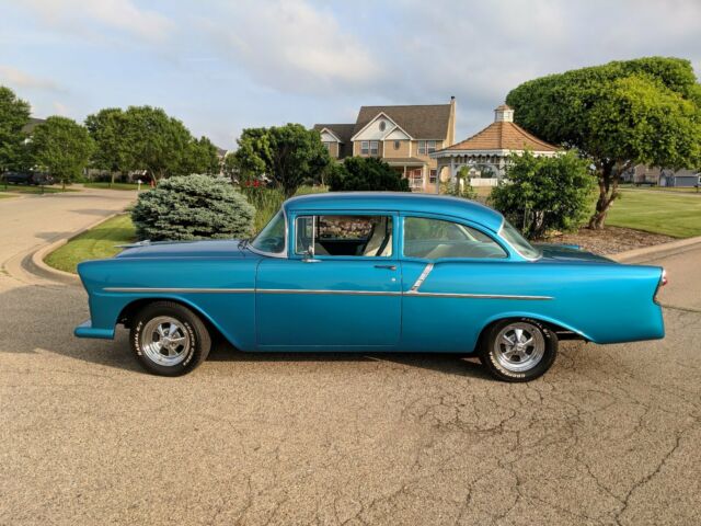 1956 Blue Chevrolet Bel Air/150/210 Coupe