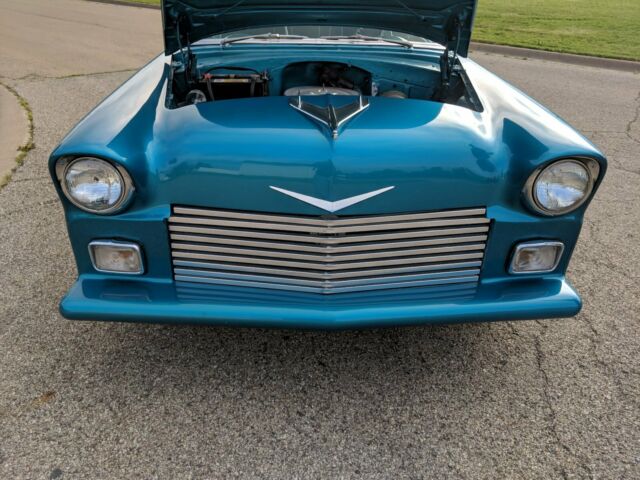 1956 Blue Chevrolet Bel Air/150/210 Coupe