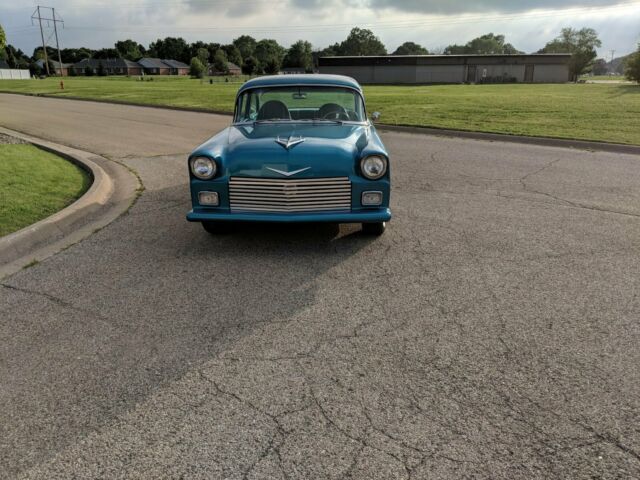 1956 Blue Chevrolet Bel Air/150/210 Coupe