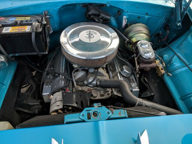 1956 Blue Chevrolet Bel Air/150/210 Coupe