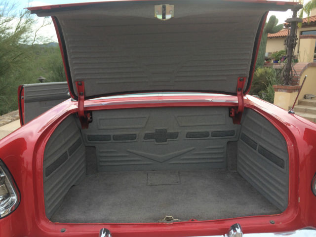 1956 Red Chevrolet Bel Air/150/210 Hard Top