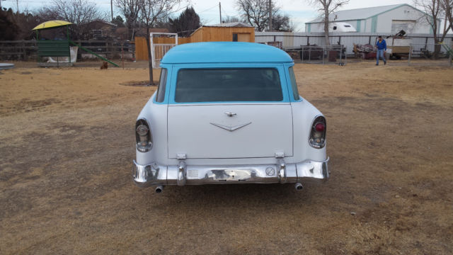 1956 Blue & White Chevrolet Bel Air/150/210 Wagon