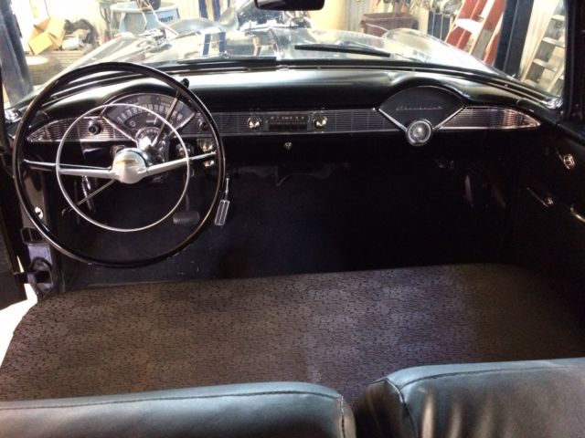 1956 Black Chevrolet Bel Air/150/210