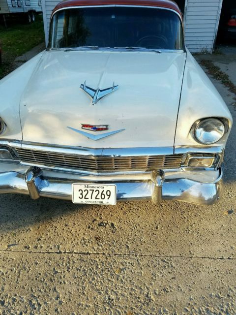 1956 Teal Chevrolet Bel Air/150/210 Wagon