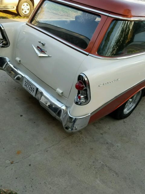 1956 Teal Chevrolet Bel Air/150/210 Wagon