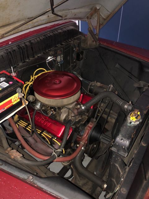 1956 Burgundy Chevrolet Other Pickups Cab & Chassis