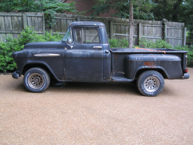1956 Black Chevrolet Other Pickups
